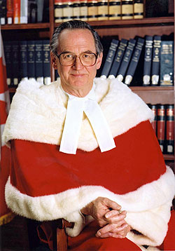 photograph of Justice Ian Binnie