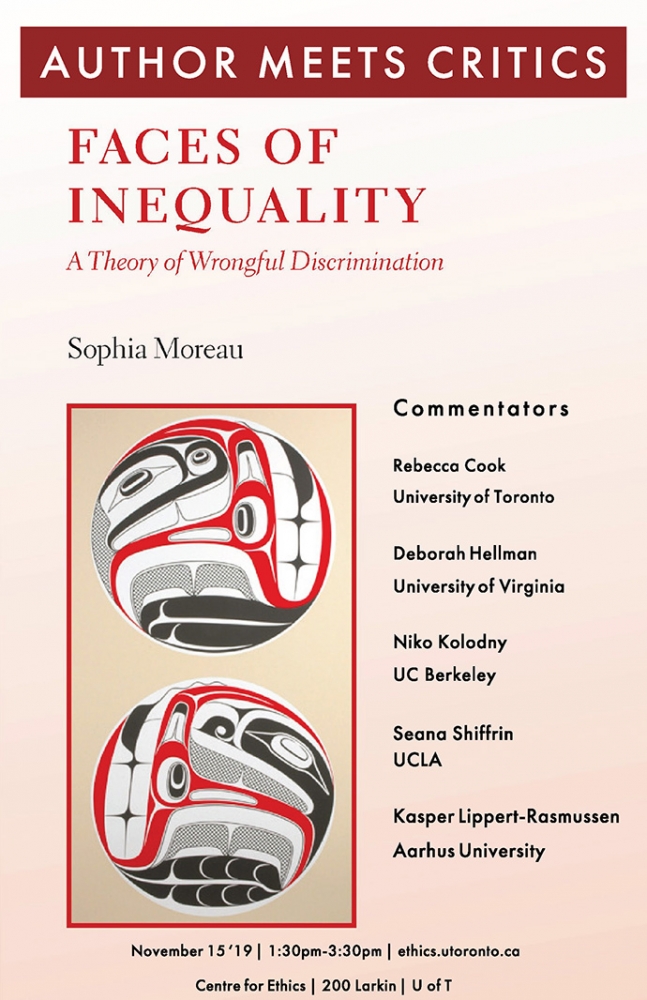 Sophia Moreau, Faces of Inequality: A Theory of Wrongful Discrimination (Author Meets Critics)