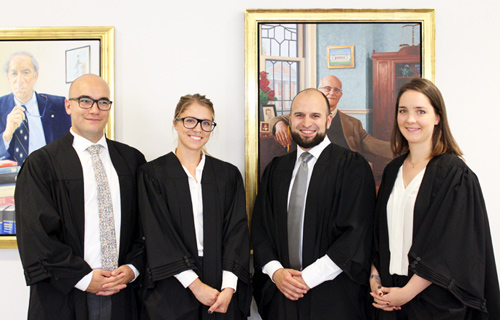 students who participated in 2016 Grand Moot, including Zachary Al-Khatib