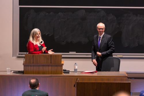 Cheryl Milne thanks Chief Justice Strathy