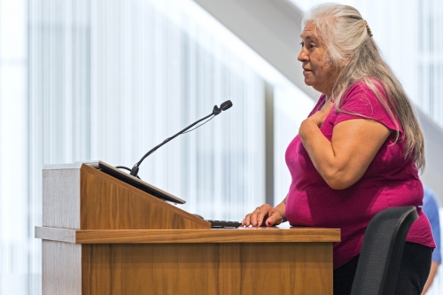 Lee Maracle speaking 