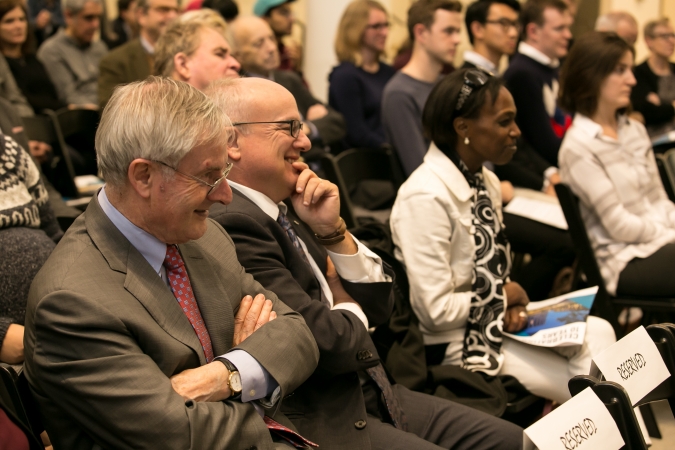 Crowd shot at the Asper Centre panel