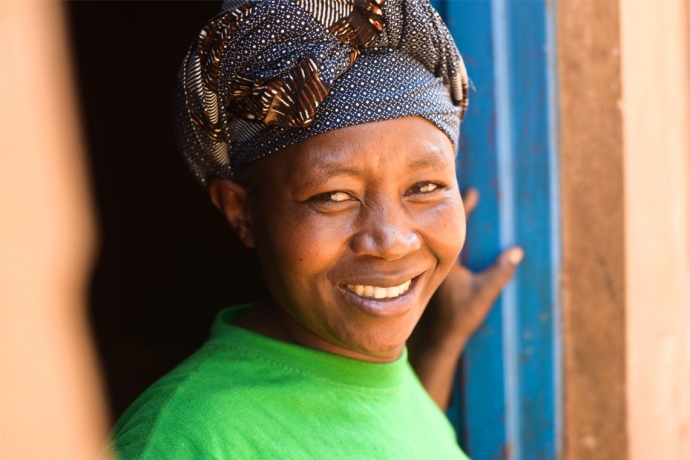Mary Louise, a survivor of the Rwandan genocide, is pictured in 2018 (photo by Samer Muscati)