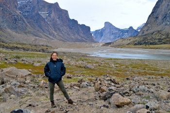 Photo of Chloe Boubalos in Nunavut
