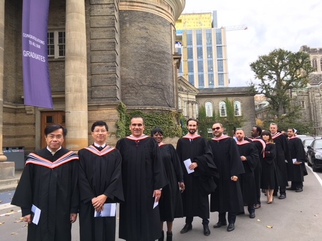 GPLLM graduates entering Convocation Hall on November 9th 2017