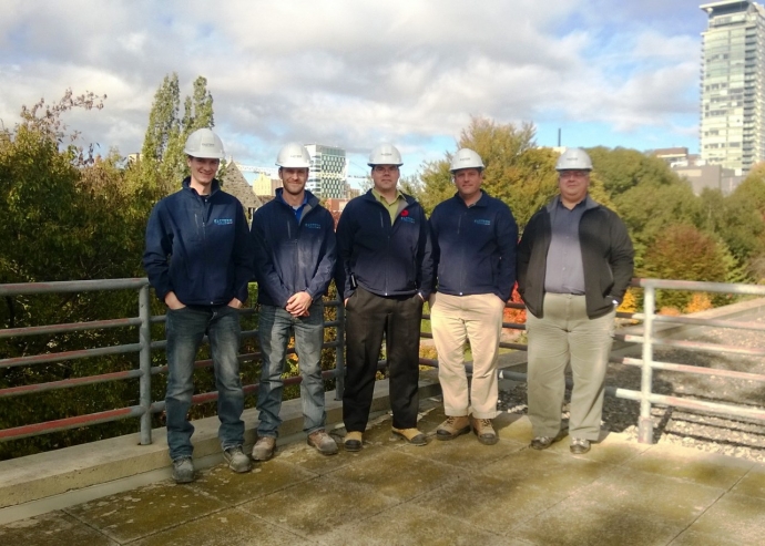 Eastern construction executive team group shot
