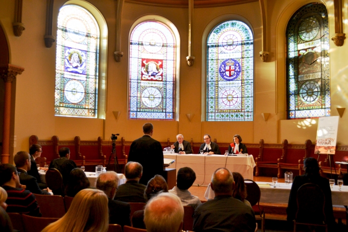 2015 Grand Moot wide shot in Vic Chapel