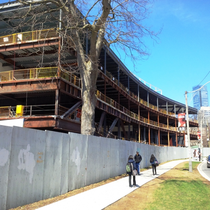 Jackman law building structure along  Queen's Park Crescent