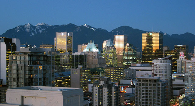 Vancouver skyline